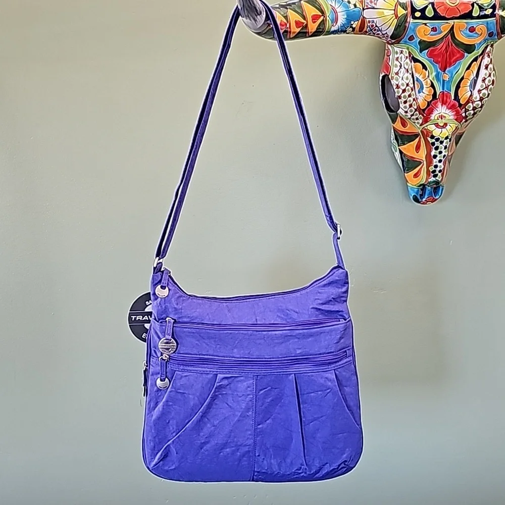 Travelon Purple bag - Picture 1 of 16